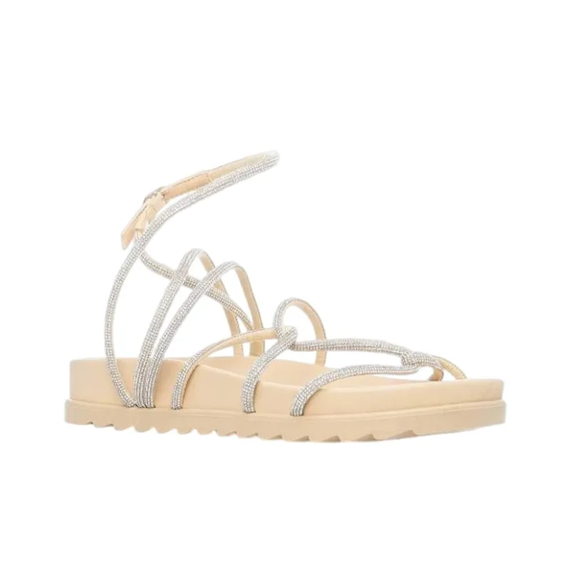 CHIARA FERRAGNI Strap Sandals Women's Brown-2