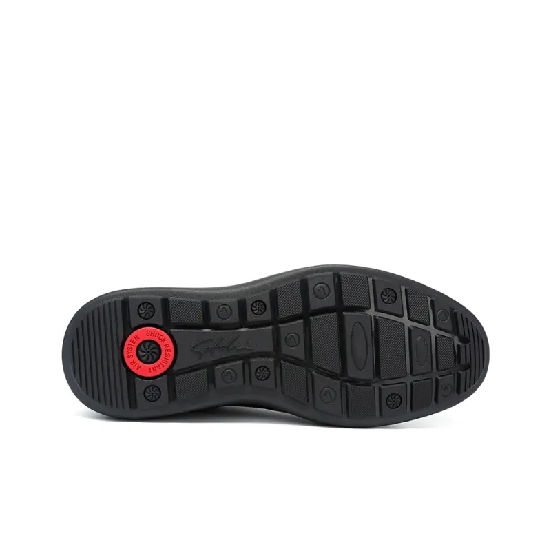 Satchi Men's Casual Shoes Men Low Top Black Gray-5