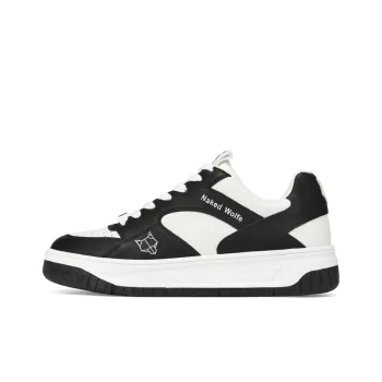Naked Wolfe Hyde Low-Top Stylish Skateboarding Shoes Women's Black White