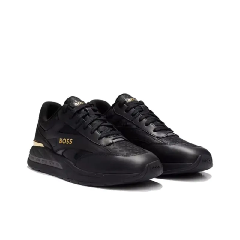 BOSS Kurt Panelled Sneakers-1