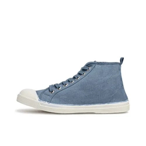 BENSIMON Casual Shoes Men High-Top Denim Blue