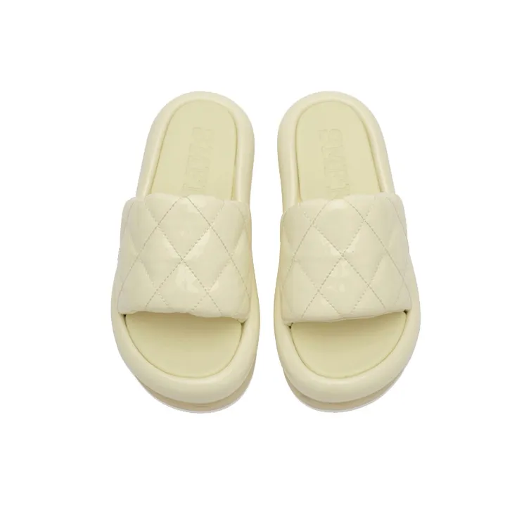 SMFK Stylish Sandals Women's Cream-2