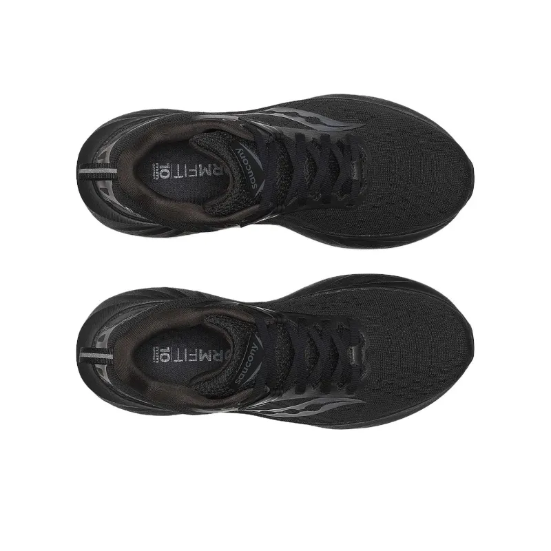 Saucony Triumph 22 Triple Black Women's-2