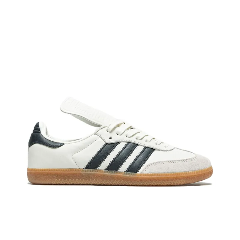 Adidas Originals Humanrace Anti-Slip And Wear-Resistant Lightweight Low-Top Skateboard Shoes White Black-1