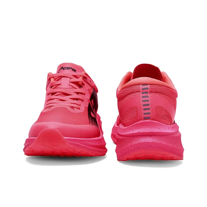 CENPIN Cushioning Anti-Slip And Wear-Resistant Low-Top Full-Length Carbon Plate Running Shoes Unisex Flirty Pink-4
