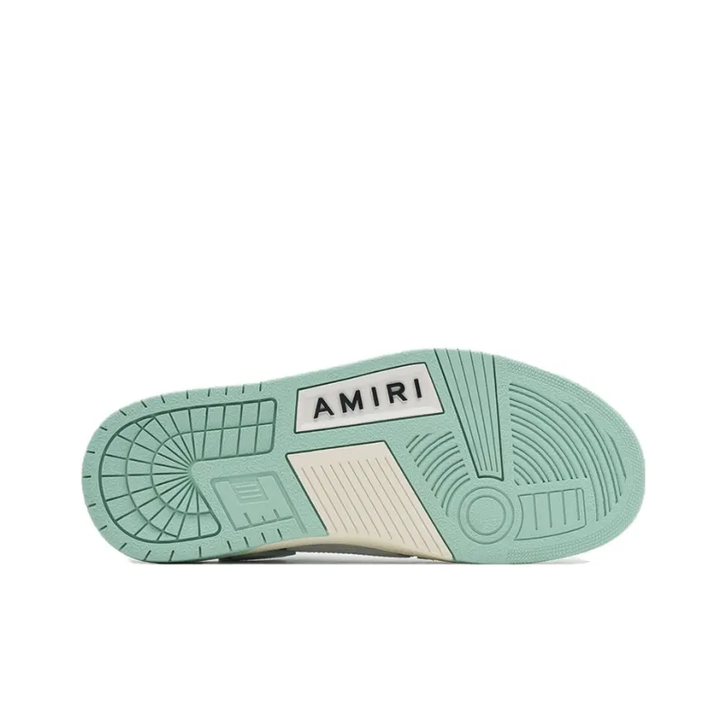 AMIRI Women's Skel Top Mule 'Desert Sage Green'-4