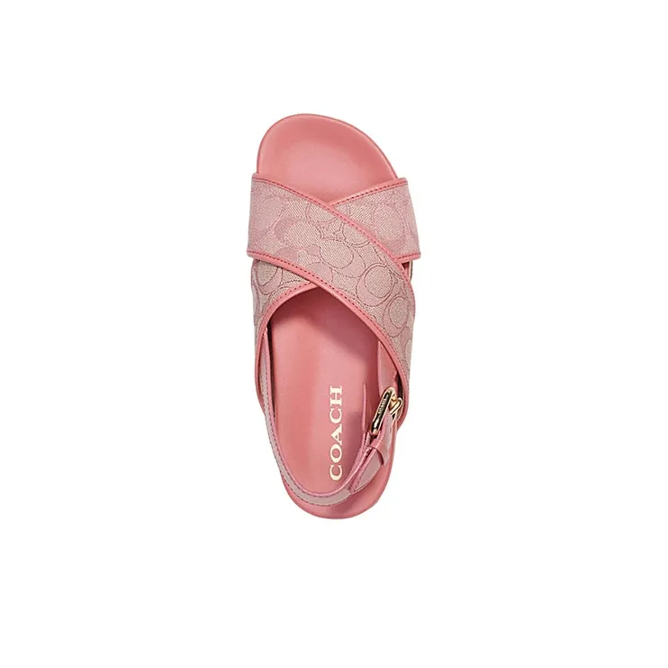 COACH Beach Sandals Women's Pink-3
