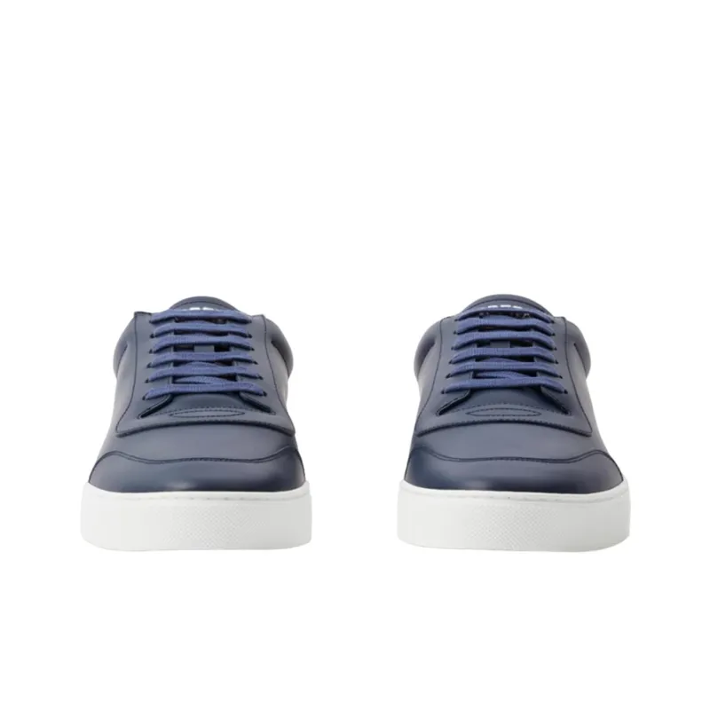Burberry Stylish Skateboarding Shoes Men's Marine Blue-2