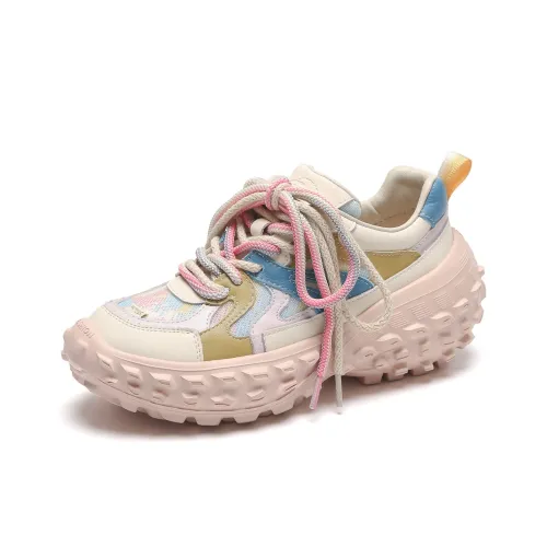 SHOUBA Low-Top Chunky Sneakers Women's