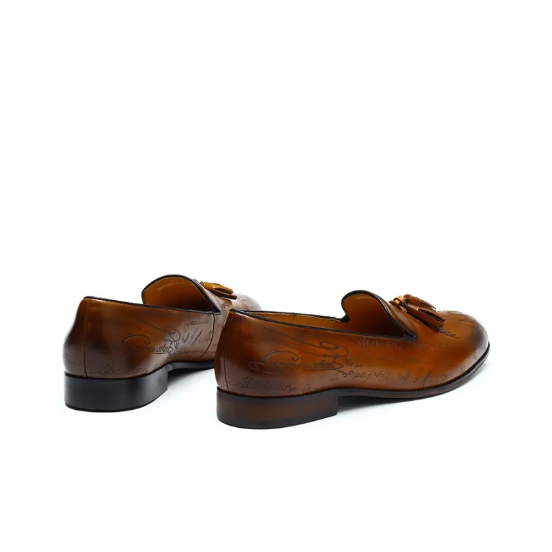 ASTON M.JAZZ Loafers Men Low Top Dark Gray/Brown-11