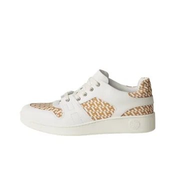 HERMES Free Slip Resistant Low Top Sports Casual Shoes Men's White Beige