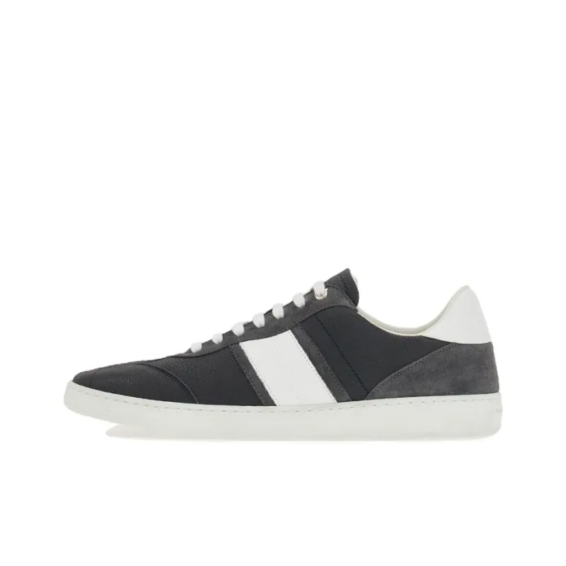 FERRAGAMO Logo-embossed Leather Sneakers-0