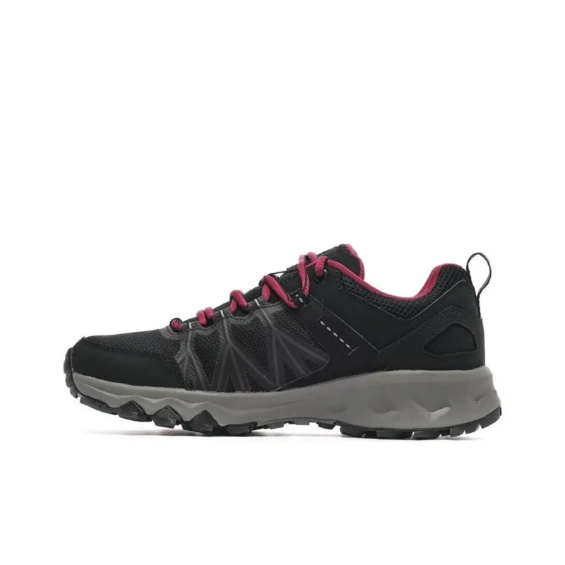 Columbia Anti Slip Wear Resistant Low Top Outdoor Shoes Women's Black Pink-0