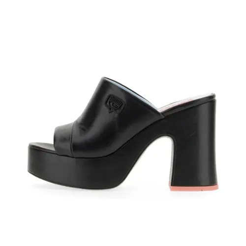 CHIARA FERRAGNI Slide Slippers Women's Black