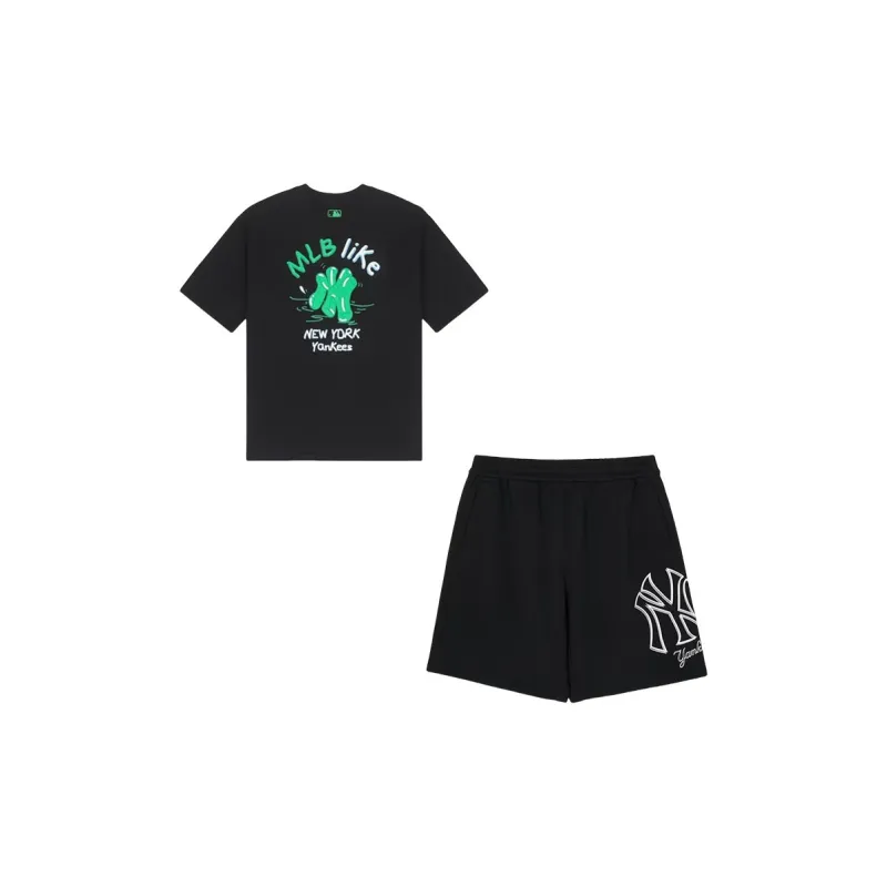 MLB New York Yankees Casual Sportswear Unisex Black-1