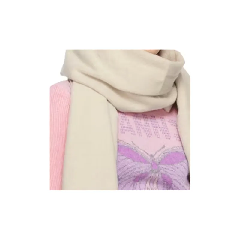 GANNI Knit Scarves Women's Beige-1