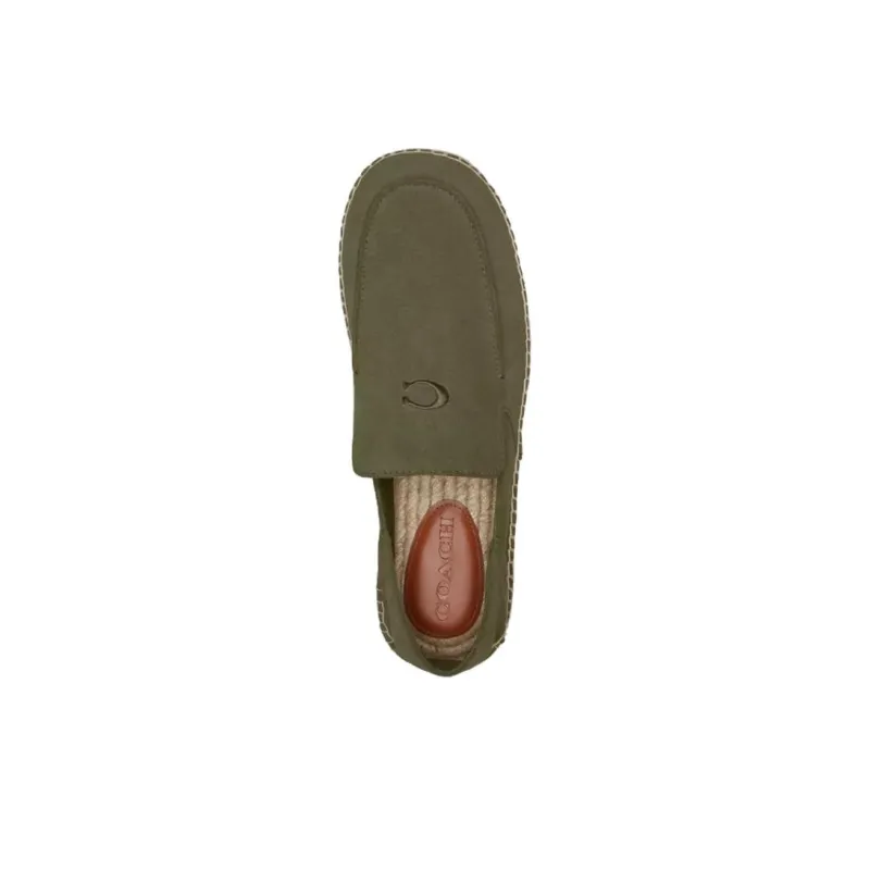 COACH Reilly Espadrilles Men's Olive Green-2