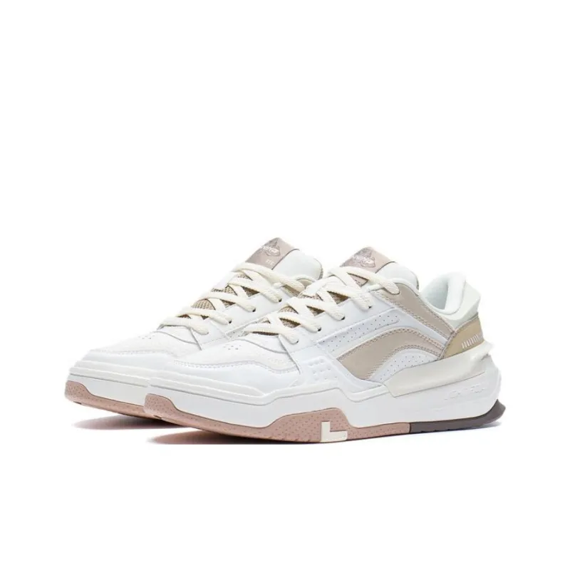 LiNing Participate In The Stars Low-Top Skateboard Shoes Women's Khaki-2