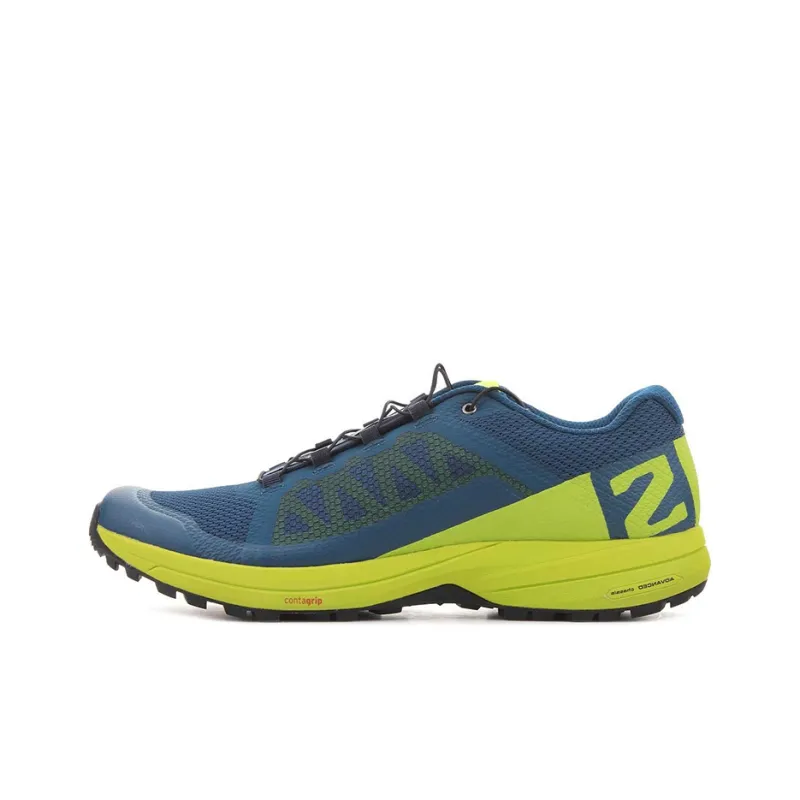 SALOMON Outdoor Shoes Men Low-Top Blue/Green-0