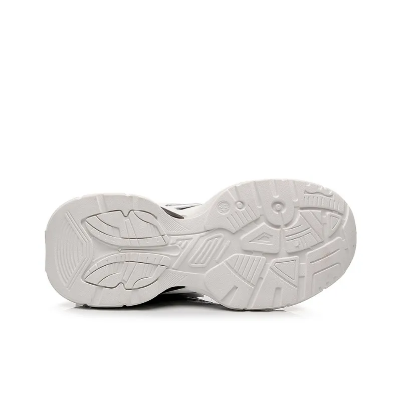 Tonlion Chunky Sneakers Unisex Low Top White Gray/White Blue/Light Beige Gray/Light Beige Black-14