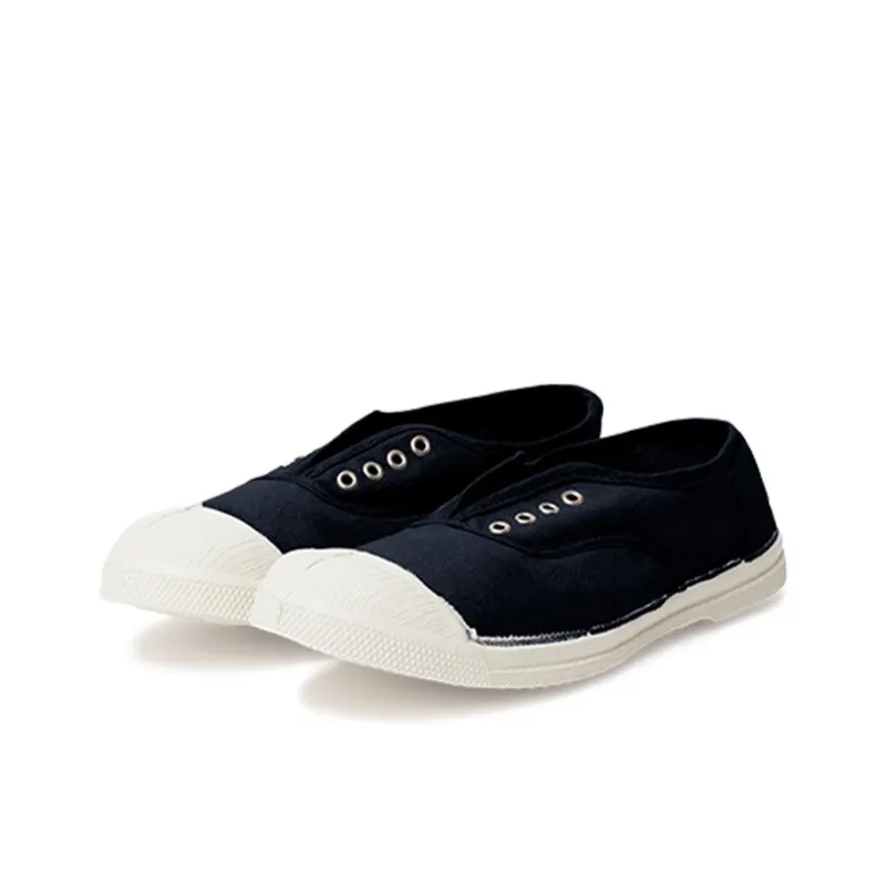 BENSIMON Casual Shoes Women's Low Top Dark Blue-1
