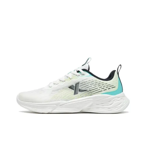 XTEP Running Shoes Men Low-Top Sail White/Jelly Green