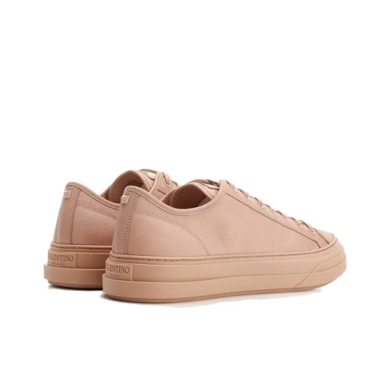 Valentino Garavani Rockstud Lace Up Sneakers-4