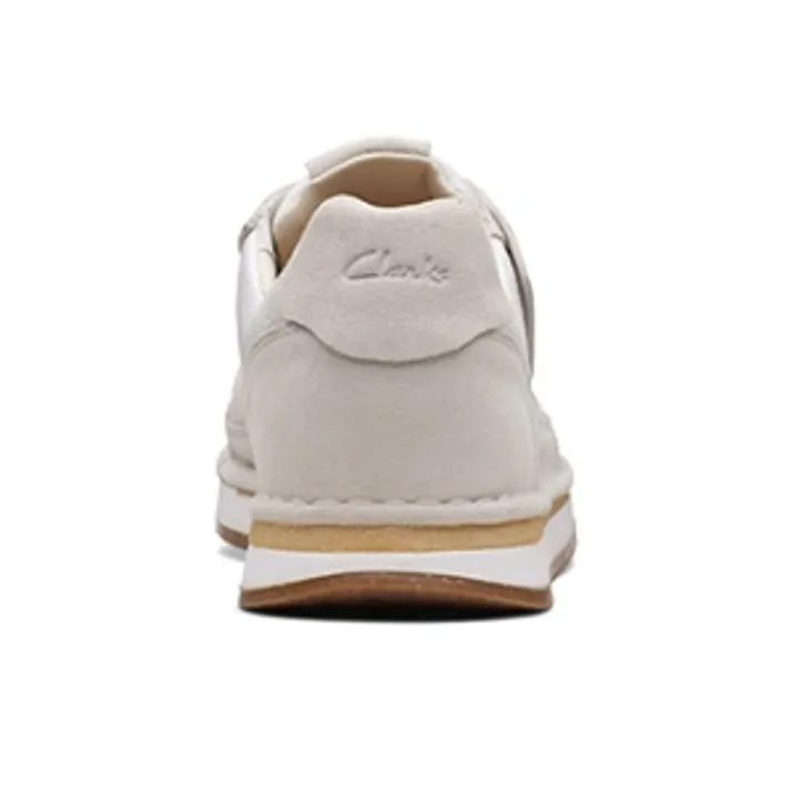 Clarks Cushioning, Wear Resistant Low Top Sports Casual Shoes Men's White-2