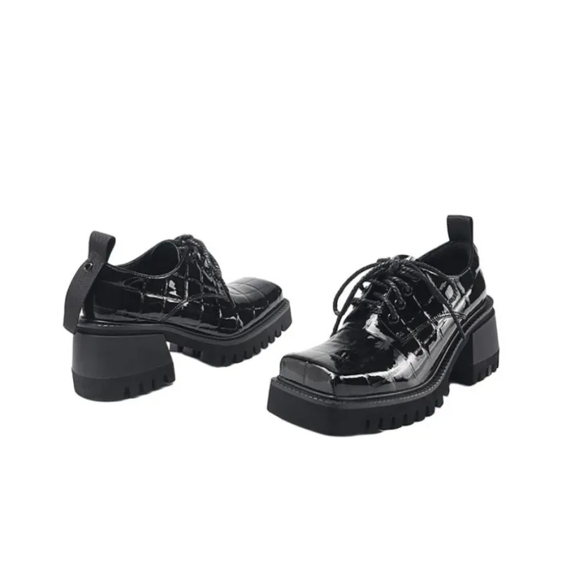 LESELE Loafers Women's Black/Ecru/Apricot-2