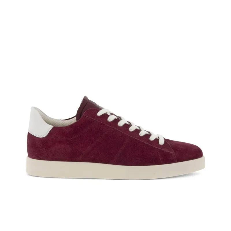 Ecco Stylish Skateboarding Shoes Men's Red White-1