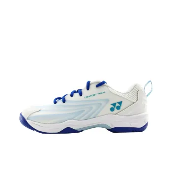 YONEX Power Cushion Cushioning Slip Resistant Rebound Lightweight Low Top Badminton Shoes Unisex White Blue
