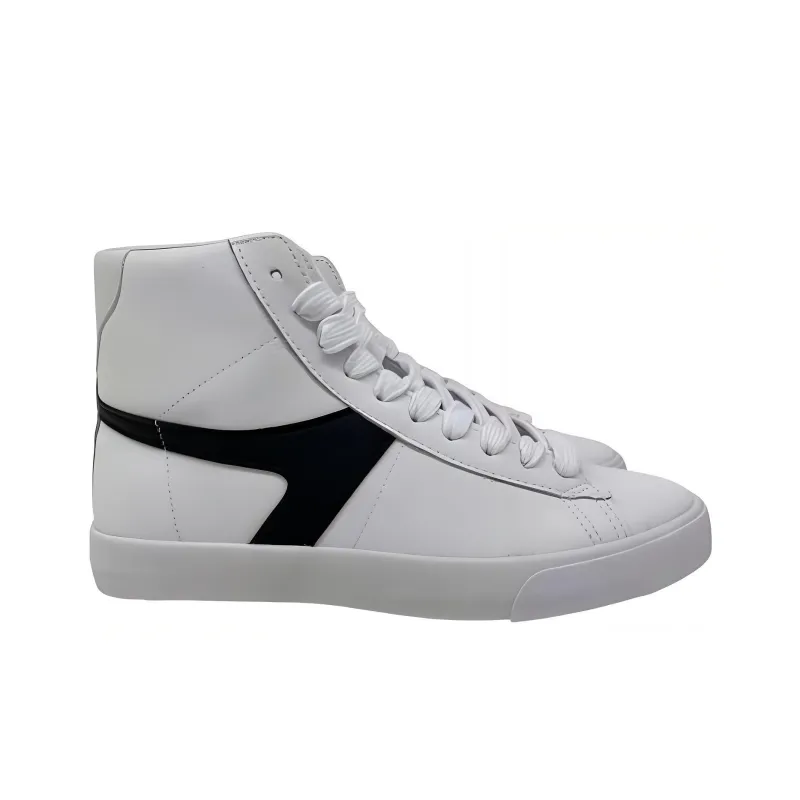 Rachel Zoe Slip-Resistant High-Top Skateboard Shoes Women's White-1