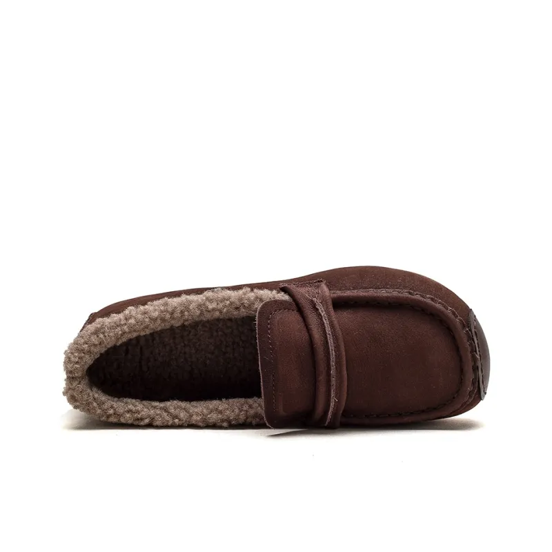 Yao Qia Loafers Women's Khaki/Coffee-8
