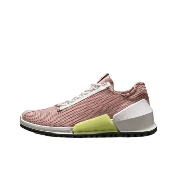 Ecco Breathable Low Top Sports Casual Shoes Women's Tuscany Pink
