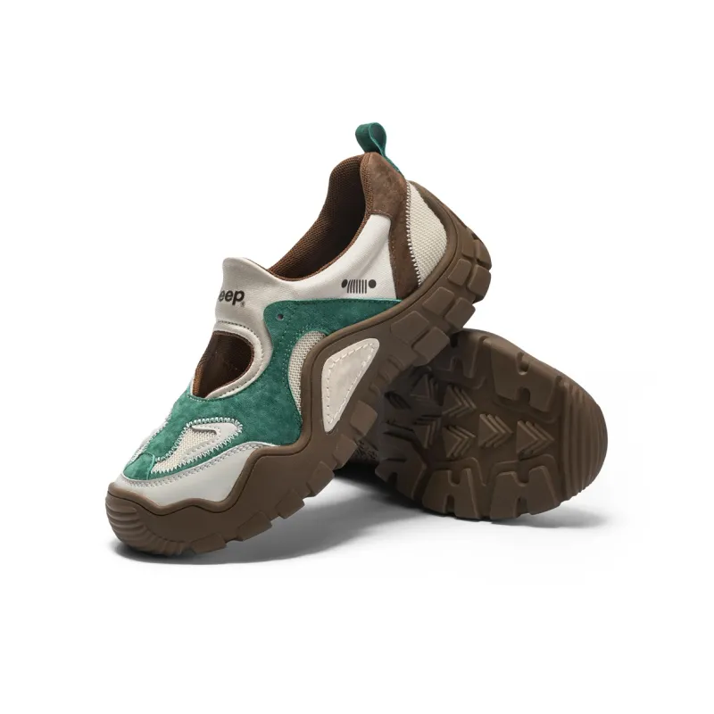 Jeep Anti-Slip And Wear-Resistant Breathable Low-Top Outdoor Shoes Women's-4