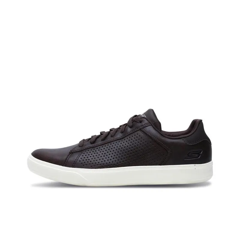 Skechers Go Vulc 2 Grandeur Slip-Resistant Cushioning Wear-Resistant Low-Top Skateboard Shoes Chocolate-0