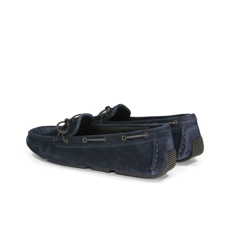 Bottega Veneta Casual Single Shoes Women's Dark Blue-2