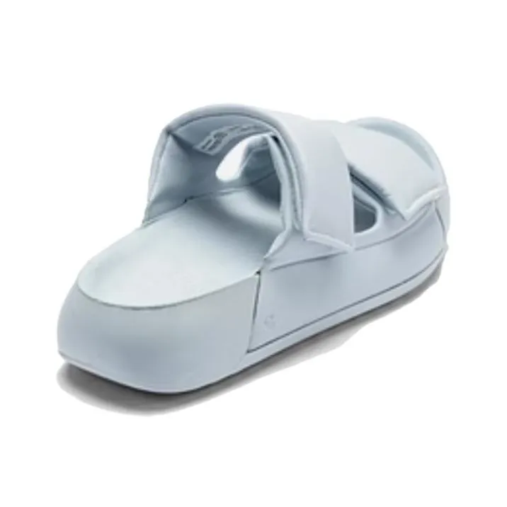 Ecco Antibacterial Quick Dry Slide Slippers Women's Blue-3