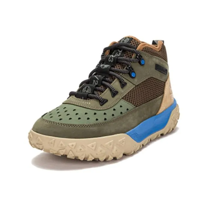 Timberland Greenstride Motion 6 Mid Lace Up Hiking Boots 'Deep Lichen Green'-1