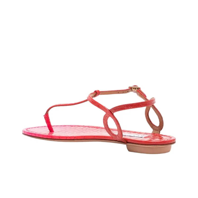 AQUAZZURA Almost Bare Flat Sandals-2