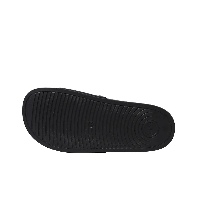 COLMAR Corum Casual Versatile Beach Vacation Logo Emblem Slide Slippers Men's Black-4