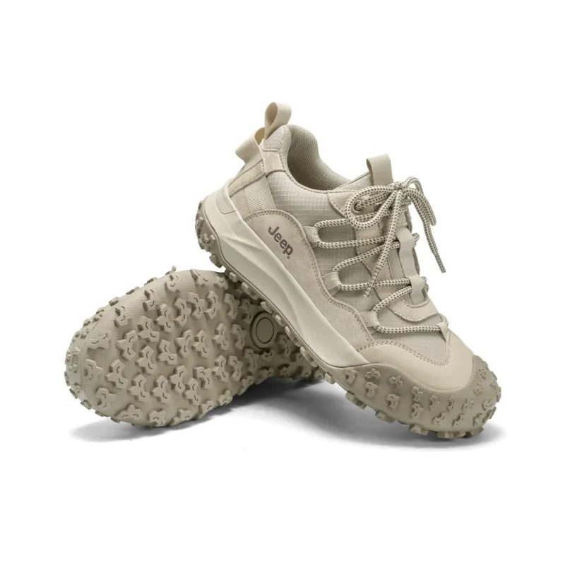 Jeep Anti-Slip And Wear-Resistant Breathable Low-Top Hiking Shoes Women's-3