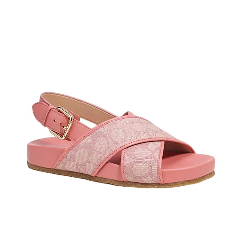 COACH Beach Sandals Women's Pink-2