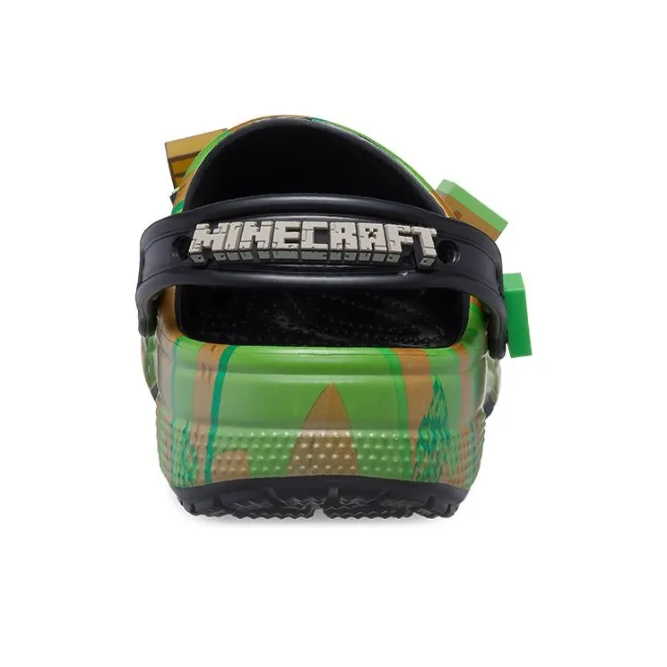 Crocs Elevated Clog Minecraft Grass Block-4
