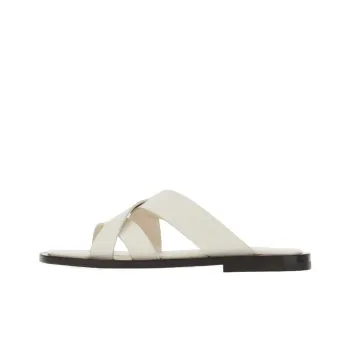 FERRAGAMO Slide Slippers Men's White