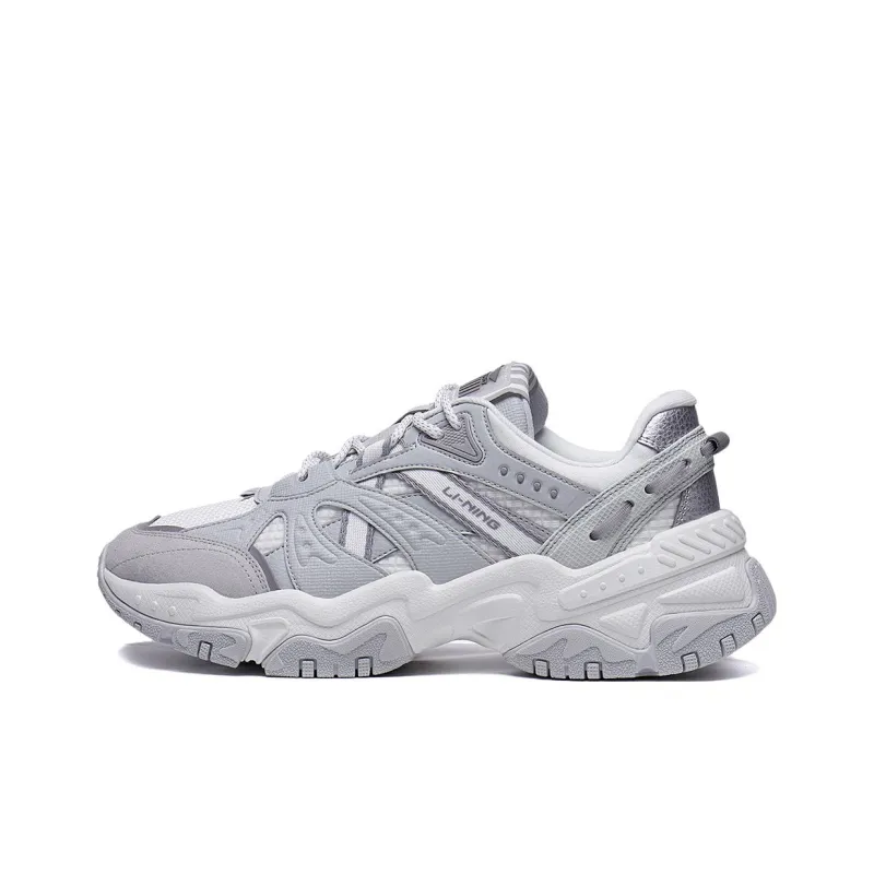 LiNing New Route 2.0 Anti Slip Wear Resistant Low Top Sports Casual Shoes Light Lime-0