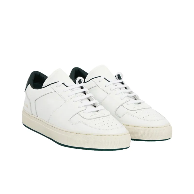COMMON PROJECTS Low Top Stylish Skateboarding Shoes Men's White Green-1