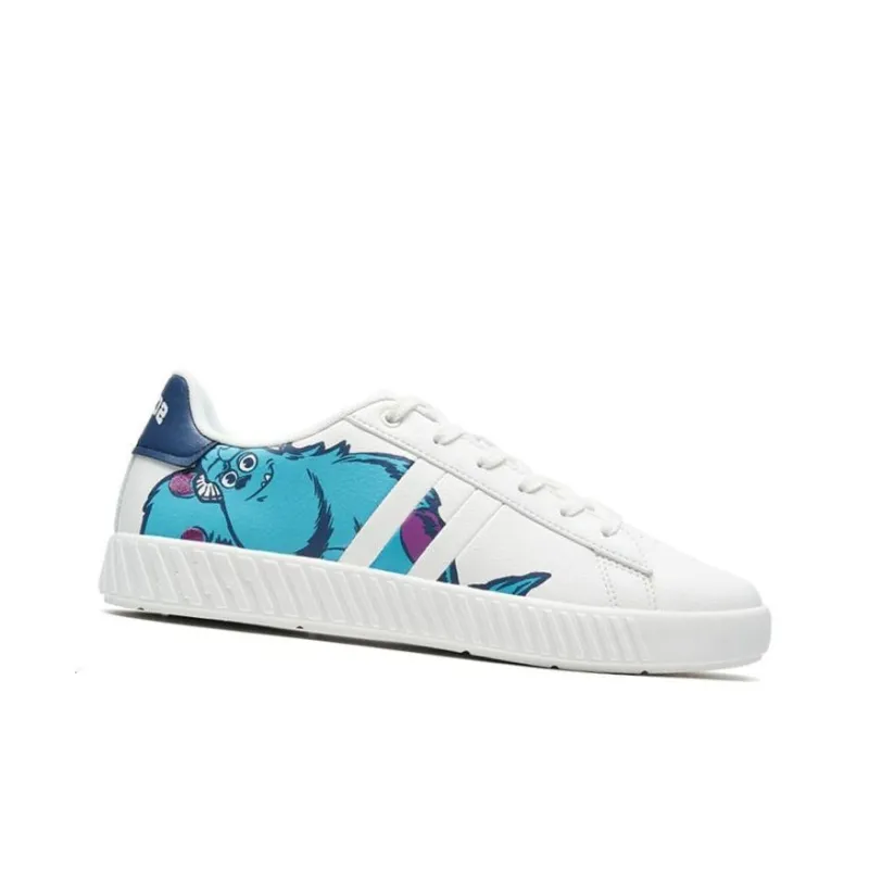 XTEP Anti Slip And Wear Resistant Lightweight Low Top Skateboard Shoes Men's White Ink Teal-1