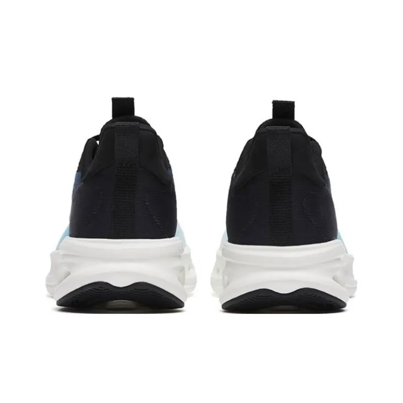 Anta Cushioning Rebound Low Top Running Shoes Men's White Black Blue-2