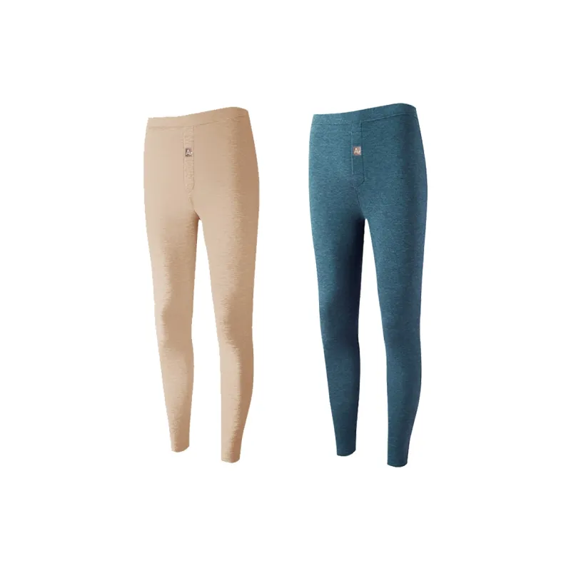 H YXIANG Thermal Pants Men's 2 Pack-24